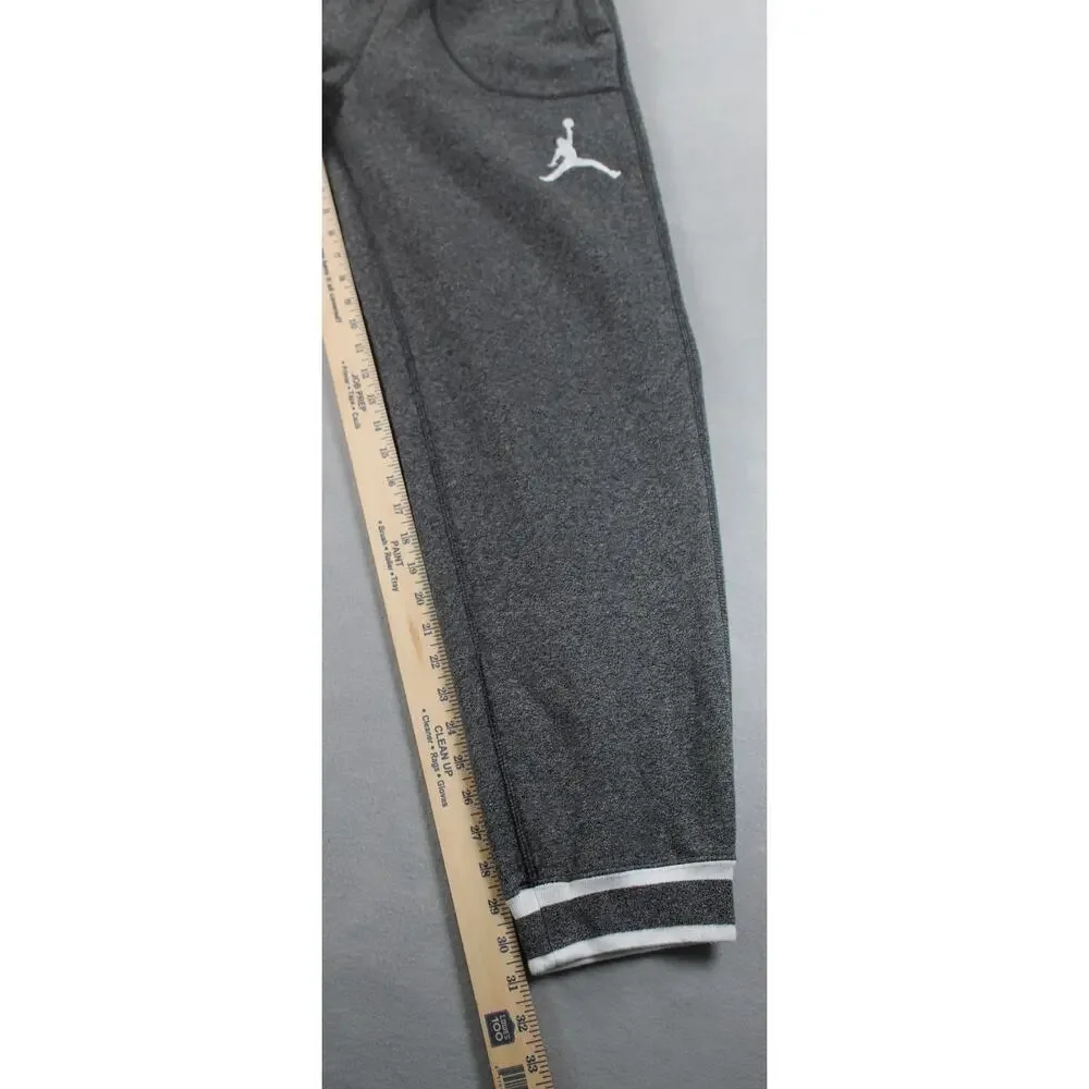 Jordan Jumpman Black Heather Varsity Jogger Sweatpants Men's Medium